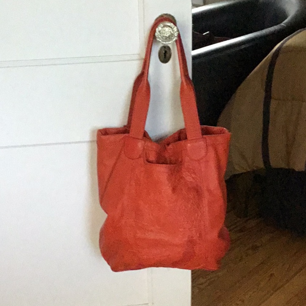 Lucky Brand leather tote bag
